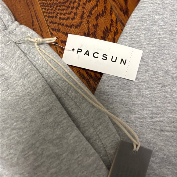 Essentials Heather Grey Jogger Sweatpants Size: Small NWT - Picture 6 of 8